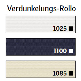 VELUX-Verdunkelungsrollo DG für Fenstergröße VL 035
