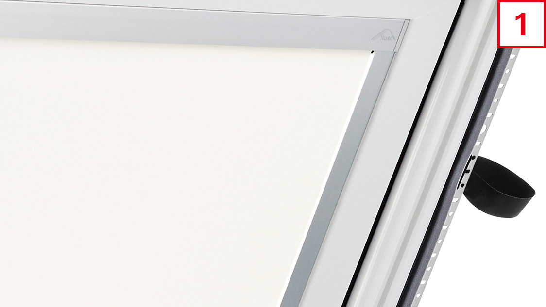 ROTO-Innenrollo Exclusiv für Fenstergröße  114/140 oder 11/14
