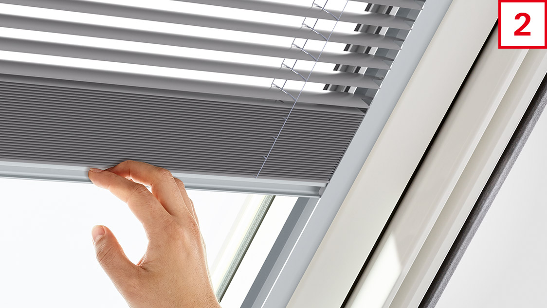 ROTO-Jalousette für Fenstergröße 074/098 oder 07/09